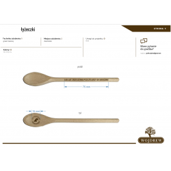 Łyżeczka do miodu 17 cm